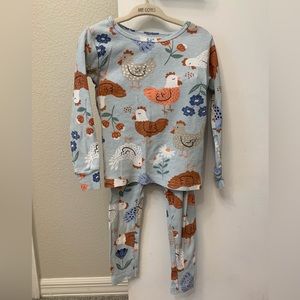 Girls Chicken PJs- 3T